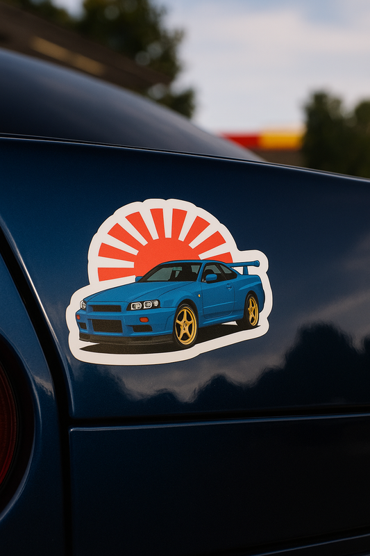 R34SUN Decal